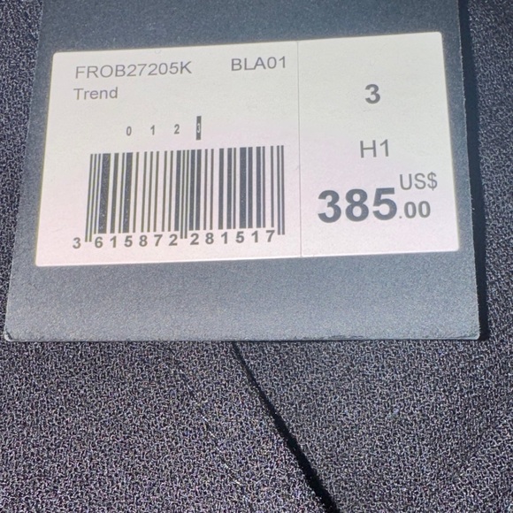 The Kooples Black Long Sleeve Dress us size 6/8 (kooples fr size 3)NEW - Picture 4 of 9